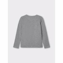 NAME IT Bluse Vebbe Ultimate Grey